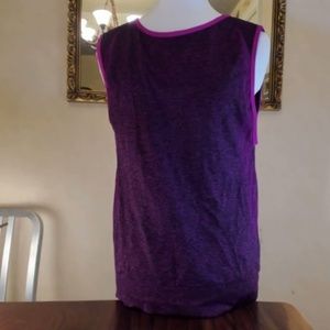 BCG Purple Workout Top